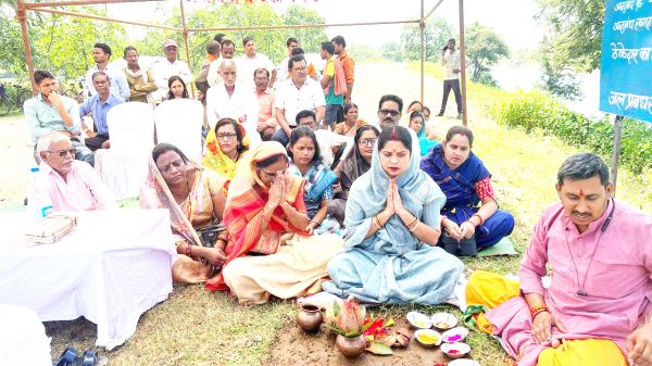 विधायक ने रुद्री में किया विकास कार्य का भूमिपूजन