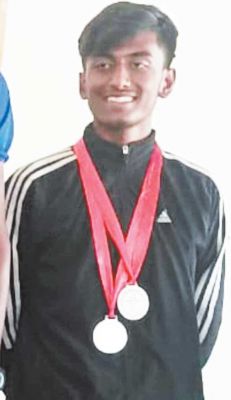 राज्य स्तर एथलेटिक्स में होमेश्वर ने बढ़ाया जिले का मान