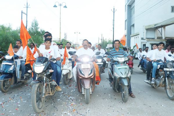 अग्रसेन जयंती महोत्सव, निकली बाईक रैली