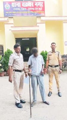 मानसिक रोगी को पुलिस ने मानसिक चिकित्सालय में कराया भर्ती