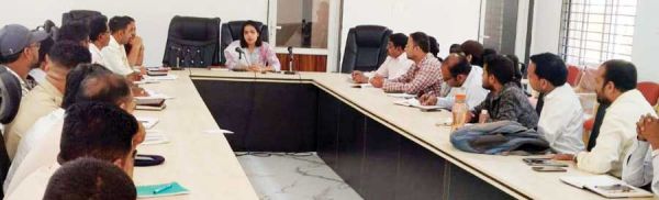 एसडीएम ने ली उडऩ दस्ता और निगरानी दलों की बैठक