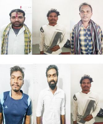 लंबे समय से फरार 6 स्थायी वारंटी समेत 17 वारंटियों को पुलिस ने भेजा जेल