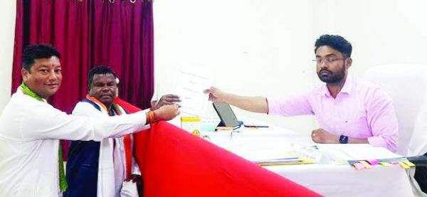 सुरक्षा, विकास व विश्वास के मुद्दे  पर लड़ेंगे चुनाव- लखमा