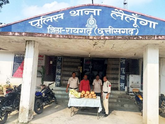 अवैध गांजा संग आरोपी गिरफ्तार