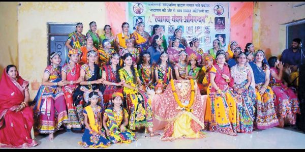 मंगल भवन में गरबा उत्सव कल