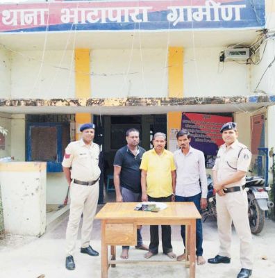 सट्टा-पट्टी, 3 गिरफ्तार