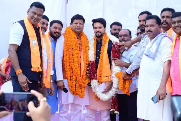 कांग्रेस घोटालों की सरकार-केंद्रीय मंत्री 