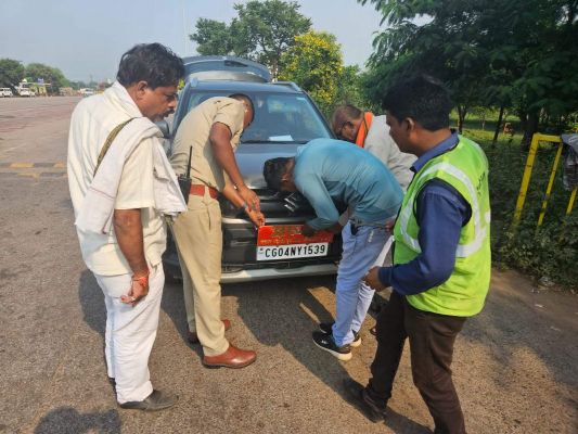 19 वाहन चालकों से  27 हजार वसूली