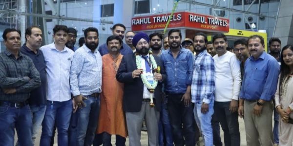 ब्रिक्स गेम्स में जीत के बाद छत्तीसगढ़ लौटे गुरुचरण का खिलाडिय़ों ने किया स्वागत