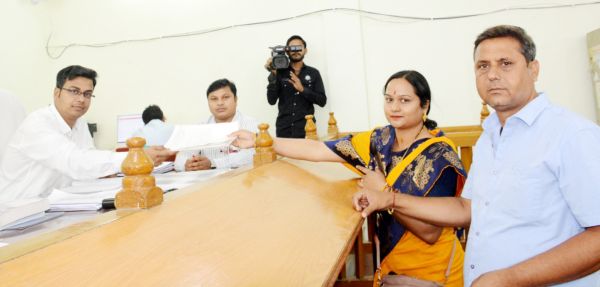 5 अभ्यर्थियों ने लिया नाम निर्देशन पत्र व 8 नाम निर्देशन पत्र हुए जमा