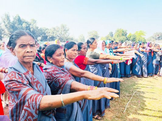 शत-प्रतिशत मतदान करने का संकल्प