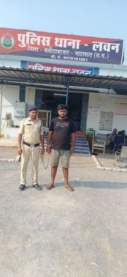 एमपी से शराब लाकर परिवहन, फरार आरोपी गिरफ्तार