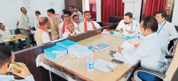 भारतीय शक्ति चेतना पार्टी ने बलौदाबाजार जिले की तीनों विस में भरा नामांकन