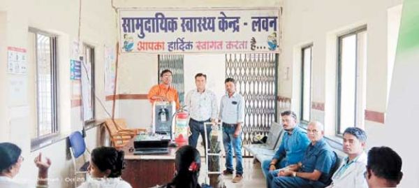 ऑक्सीजन सिलेंडरों के रखरखाव की दी जानकारी   