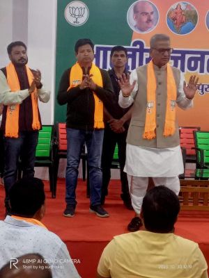 कांग्रेस का घोषणा पत्र धरातल पर नहीं उतरा - माथुर