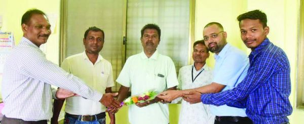 तुलसी दास नागेश को सेवानिवृत्ति पर दी विदाई, दिया पेंशन प्राधिकार पत्र