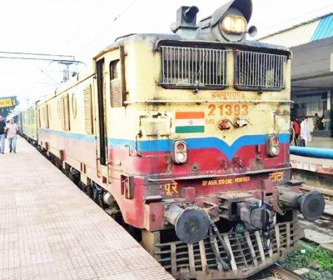इतवारी-टाटा को रायगढ़ से किया गया वापस