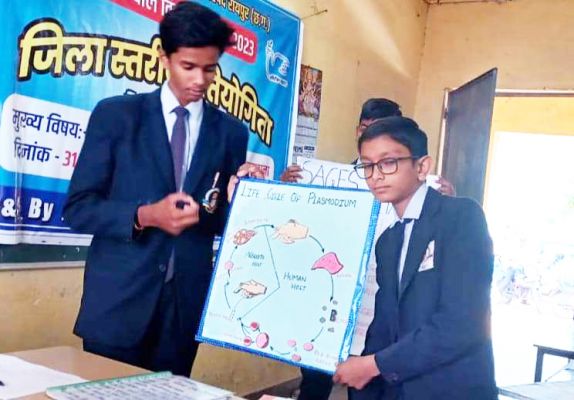 सेजेस हिंदी माध्यम स्कूल में आयोजित हुई 31वीं राष्ट्रीय बाल विज्ञान कांग्रेस प्रतियोगिता 