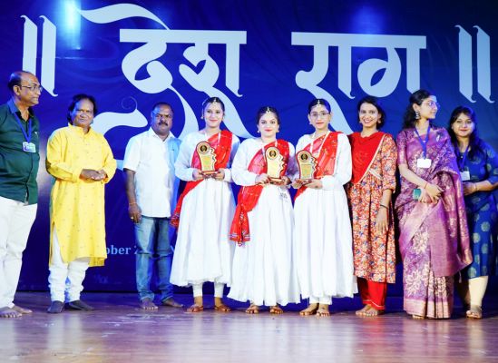 अंतरराष्ट्रीय संगीत कला समारोह में सीवीआरयू को द्वितीय पुरस्कार