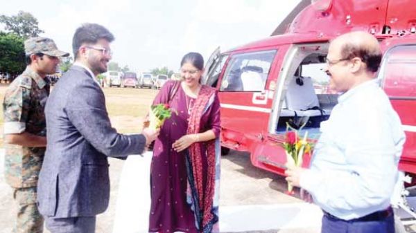 भारत निर्वाचन आयोग के अफसर पहुंचे कोण्डागांव