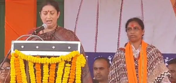 सत्ता में रहते हुए सट्टा कारोबार में रहना छत्तीसगढ़ में कांग्रेस की हकीकत-स्मृति ईरानी