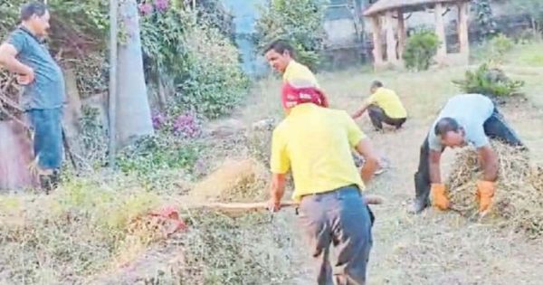 गार्डन को संवारने में जुटी संस्था  ताकि लोगों को मिल सके शुद्ध हवा 