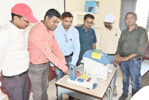 मतदान दलों का अंतिम प्रशिक्षण