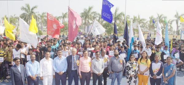 डीपीएस में सीबीएसई नेशनल बास्केटबॉल स्पर्धा का शुभारंभ