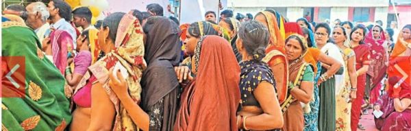  साजा, बेमेतरा व नवागढ़ में महिलाओं का प्रतिशत पुरुषों से अधिक रहा