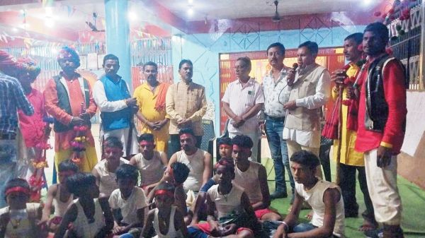 मावली माता मंदिरा में हर्षोल्लास से मना मातर महोत्सव