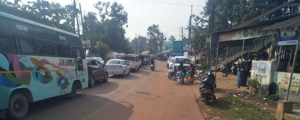 नो एंट्री के समय प्रवेश कर रहे भारी वाहन