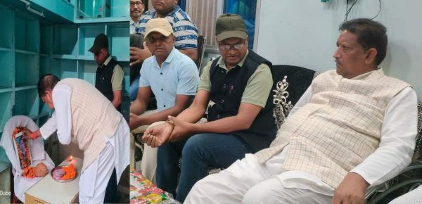 युवा व्यवसायी की मौत की  जांच को लेकर गिरीश ने  केसीजी एसपी से की चर्चा