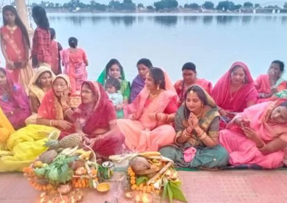 छठ पूजा प्रारंभ