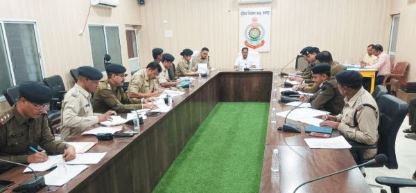 एसएसपी ने आचार संहिता में लघु व प्रतिबंधात्मक कार्रवाई जारी रखने के दिए निर्देश