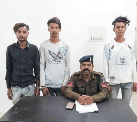 लूट के 3 आरोपी गिरफ्तार