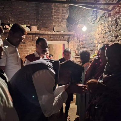 पति के अंतिम संस्कार के पहले मतदान, दूतिका को ओपी चौधरी ने किया सैल्यूट  