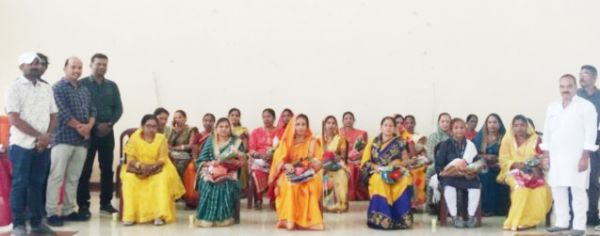 मितानिन दिवस पर सभापति ने किया मितानिनों का सम्मान  