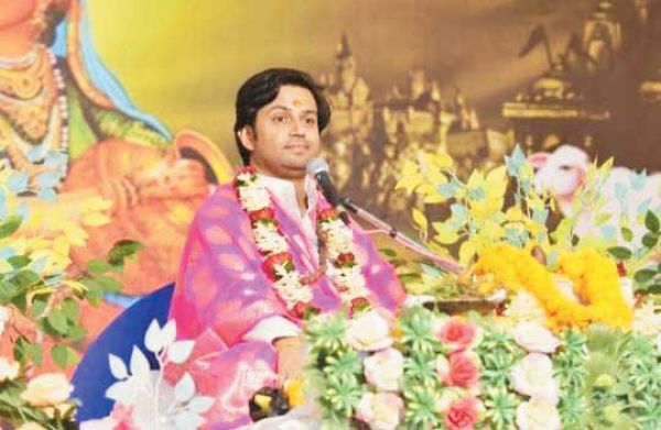 हवन पूजन व महाप्रसाद वितरण के साथ भागवत कथा का समापन