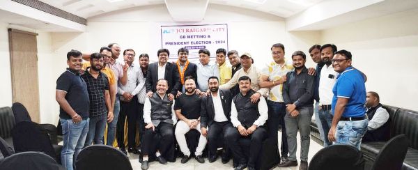 जेसीआई की नई कार्यकारिणी गठित