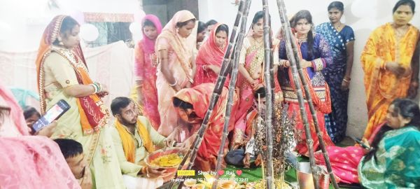 तुलसी विवाह पर निकली भव्य बारात