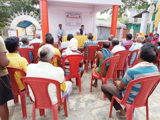 संविधान दिवस पर विधिक जागरूकता शिविर