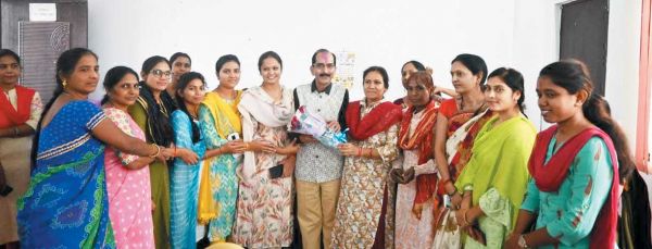 जिला नाजिर अजय त्रिवेदी की भावभीनी विदाई