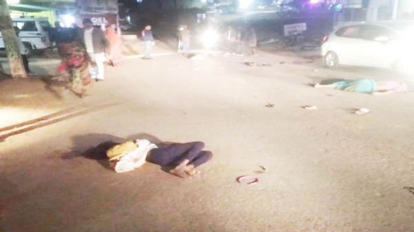 राह चलते पहाड़ी कोरवा परिवार को कार ने रौंदा, 2 मौत, 3 गंभीर