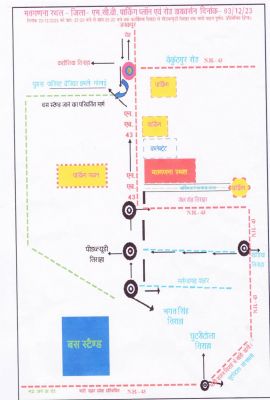 कठौतिया तिराहा से पीडब्ल्यूडी तिराहा तक भारी वाहन पूर्णत: प्रतिबंधित