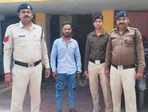 रेप का आरोपी गिरफ्तार