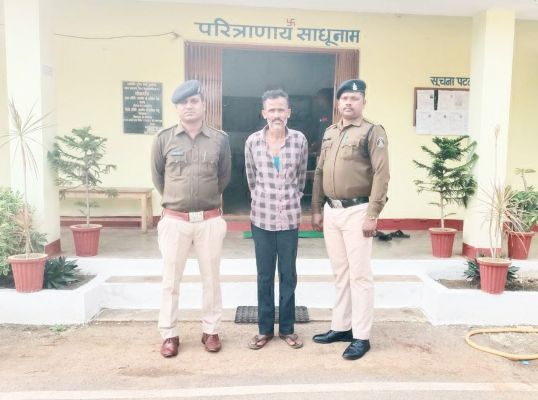बलात्कार का आरोपी गिरफ्तार, भेजा गया जेल