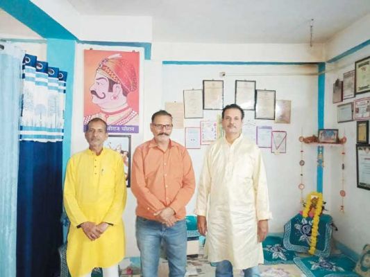 अखिल वैश्विक क्षत्रिय महासभा ट्रस्ट के यूपी प्रदेश मंत्री पहुंचे कोटा