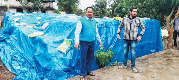 किसानों से समर्थन मूल्य पर की जा रही है धान खरीदी