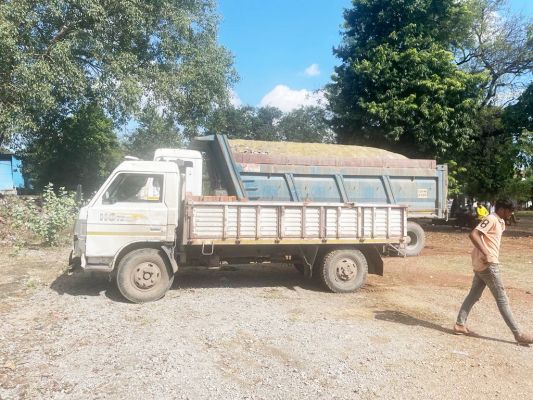 अवैध खनिज उत्खनन पर कार्रवाई, परिवहन के 11 मामले दर्ज 