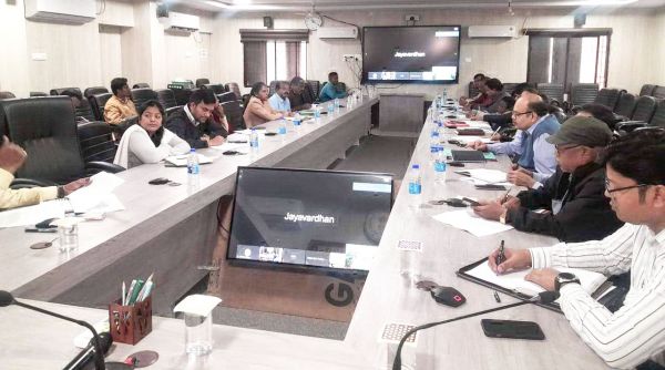 विकसित भारत संकल्प यात्रा पर बैठक